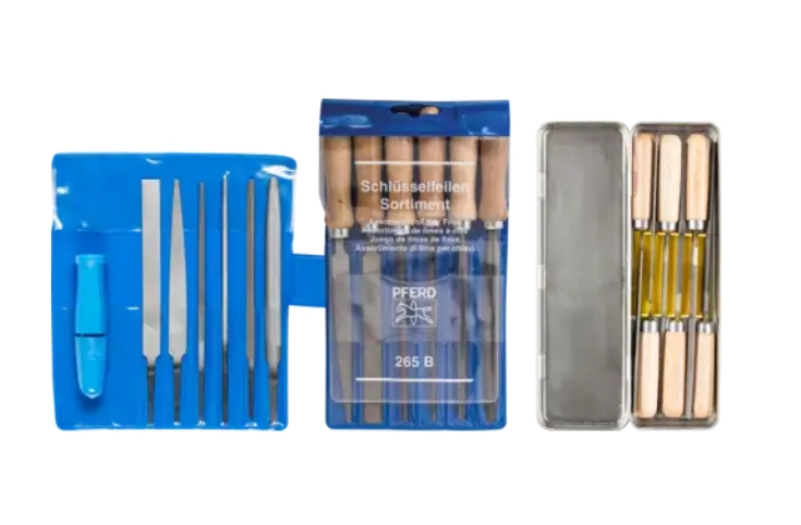 德国PFERD马圈带快速安装手柄的钥匙锉套装265 A 100 H2
