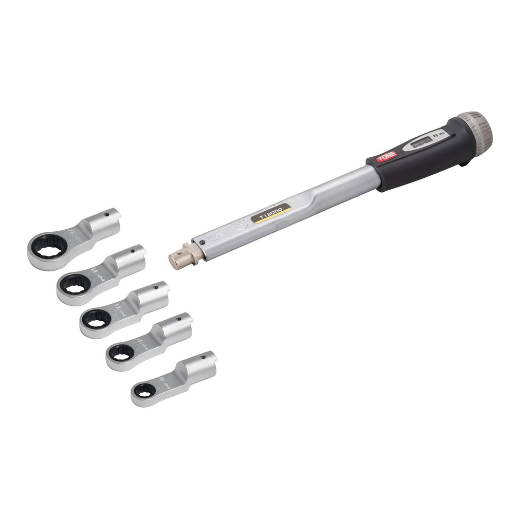 TONE前田 扭矩扳手棘轮环头套组T12D50RM50