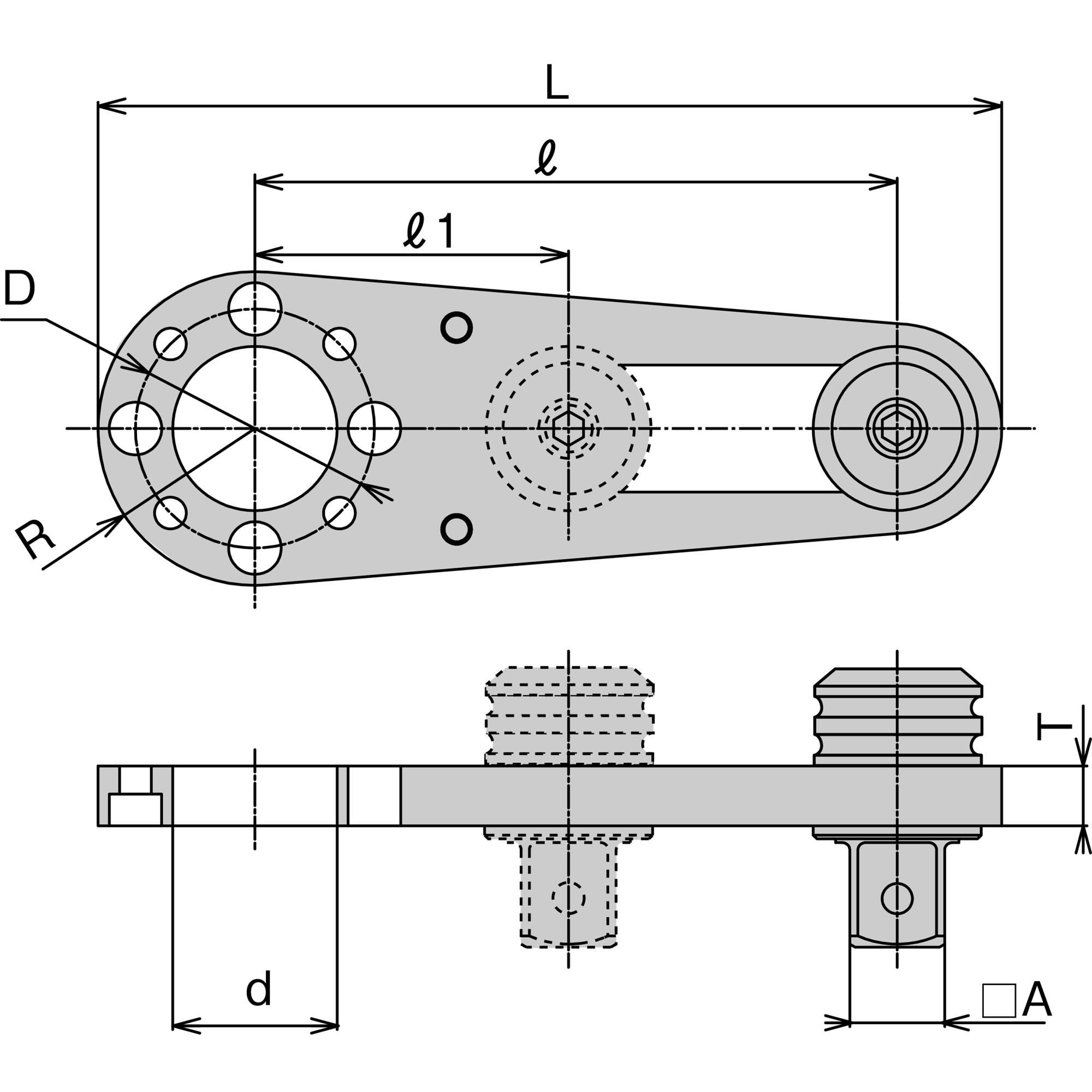 TONE前田 强力扳手反作用机150PNHS