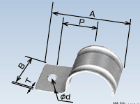 日本Sankei三桂 白色鞍座 KSO 12 M6