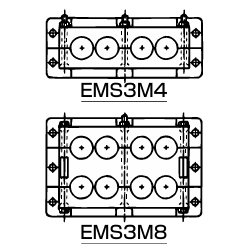 日本Sankei三桂 引出板 EMS3M 4 LG
