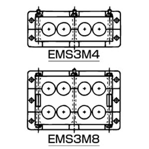 日本Sankei三桂 引出板 EMS3M 8 IV