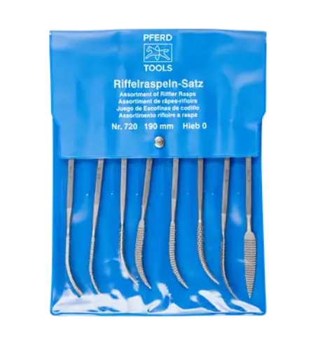 德国PFERD马圈精密步枪锉刀720P