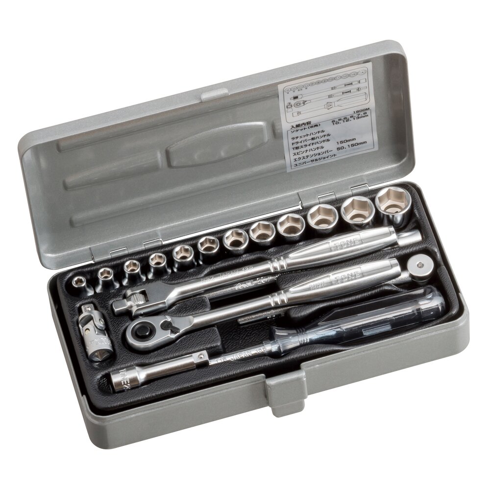 TONE前田 套筒扳手套装1800M