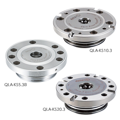 日本NABEYA锅屋 Q-Lock元件霍尔型车身（气动单动作）QLA-KS5.3B