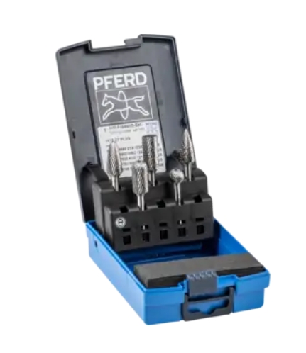 德国PFERD马圈碳化钨小毛刺套装SET 1512 Z3P 5TLG