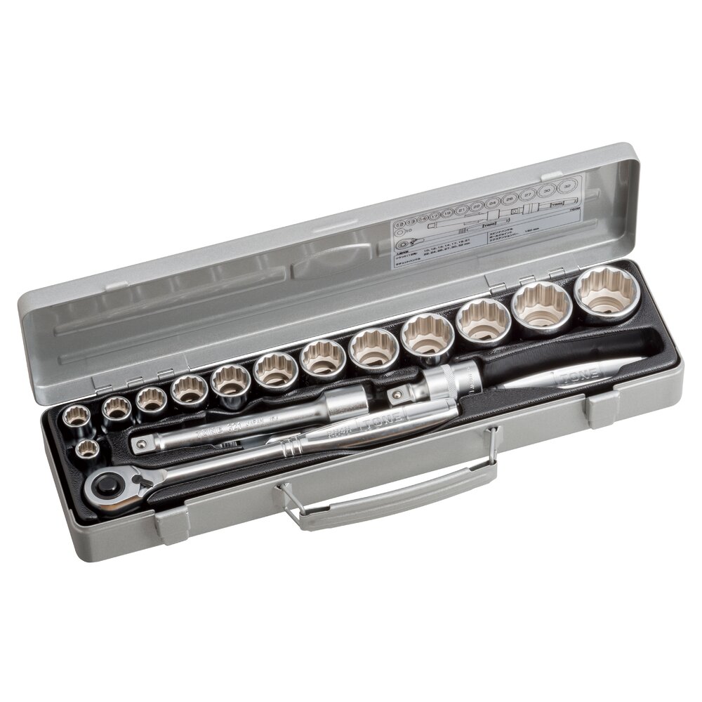 TONE前田 套筒扳手套装760M