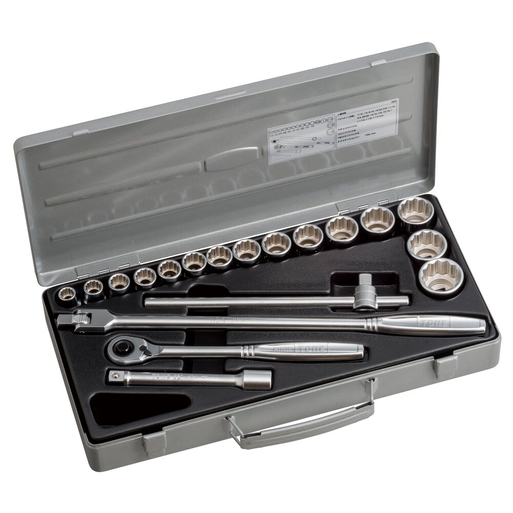 TONE前田 套筒扳手套装260