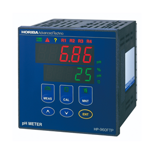 江崎推荐HORIBA堀场 面板安装式pH计，具备四点报警时间共享比例控制  HP-960FTP