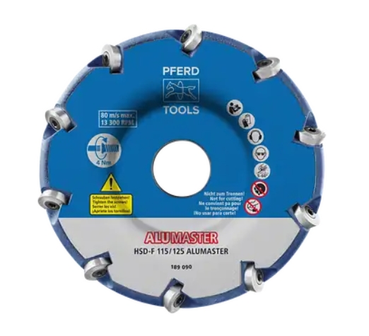 德国PFERD马圈高速圆盘HSD-F 115/125 ALUMASTER