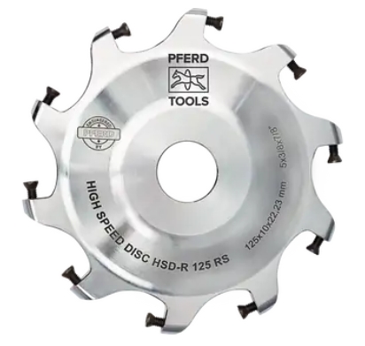 德国PFERD马圈高性能铣盘HSD-R 125 RS ALUMASTER