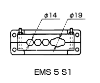 日本Sankei三桂 引出板 EMS 5 S1