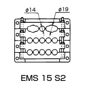 日本Sankei三桂 引出板 EMS 15 S2 IV