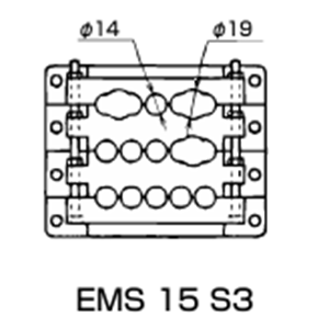 日本Sankei三桂 引出板 EMS 15 S3
