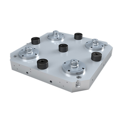 日本NABEYA锅屋 带内置Q锁的机床托盘本体（液压）MCQH400