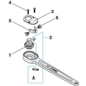 TONE前田 维修套件RK-371N