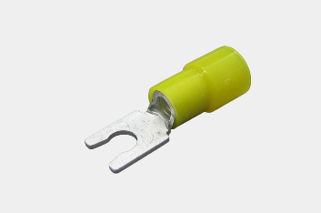 NICHIFU日富 带绝缘涂层的压接端子 / 铅型（Y型）/ LY型 / TMEN（尼龙）TMEN 5.5LY-3.5S