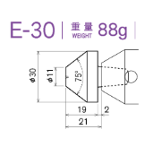 日本KABUTO 标准化淬火头 E-30
