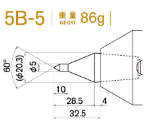 日本KABUTO 标准淬火头 5B-5