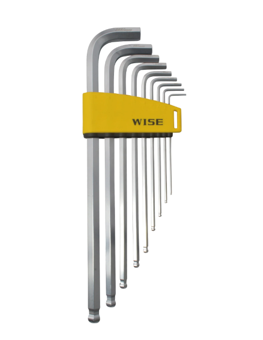 日本WISE穗禾 圆珠六角扳手（长而硬）WLB330N-50