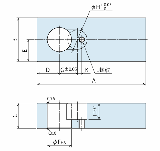 KOSMEK考世美 旋转压板 WHZ0600-A
