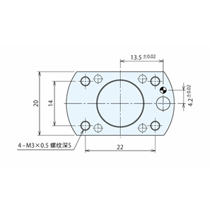 KOSMEK考世美 工具适配器 SVS0010-T
