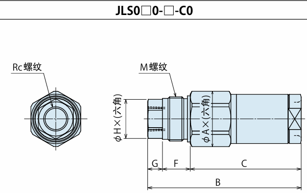 KOSMEK考世美 板式连接型 JL□020