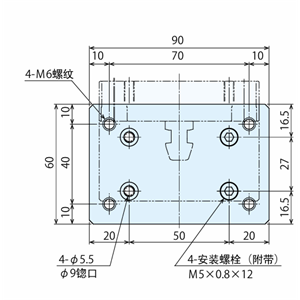KOSMEK考世美 工具适配器用 SXQZ0H0-TY