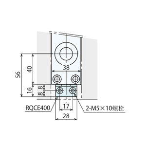 KOSMEK考世美 端板 RQCE400