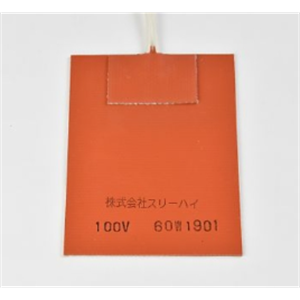 ASONE亚速旺 硅橡胶加热板 SR100-60-75-100-P-L10