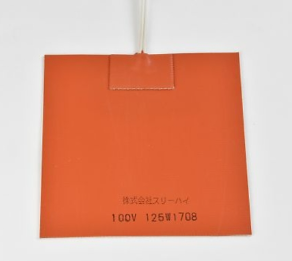 ASONE亚速旺 硅橡胶加热板 SR100-125-125-125-P-L10