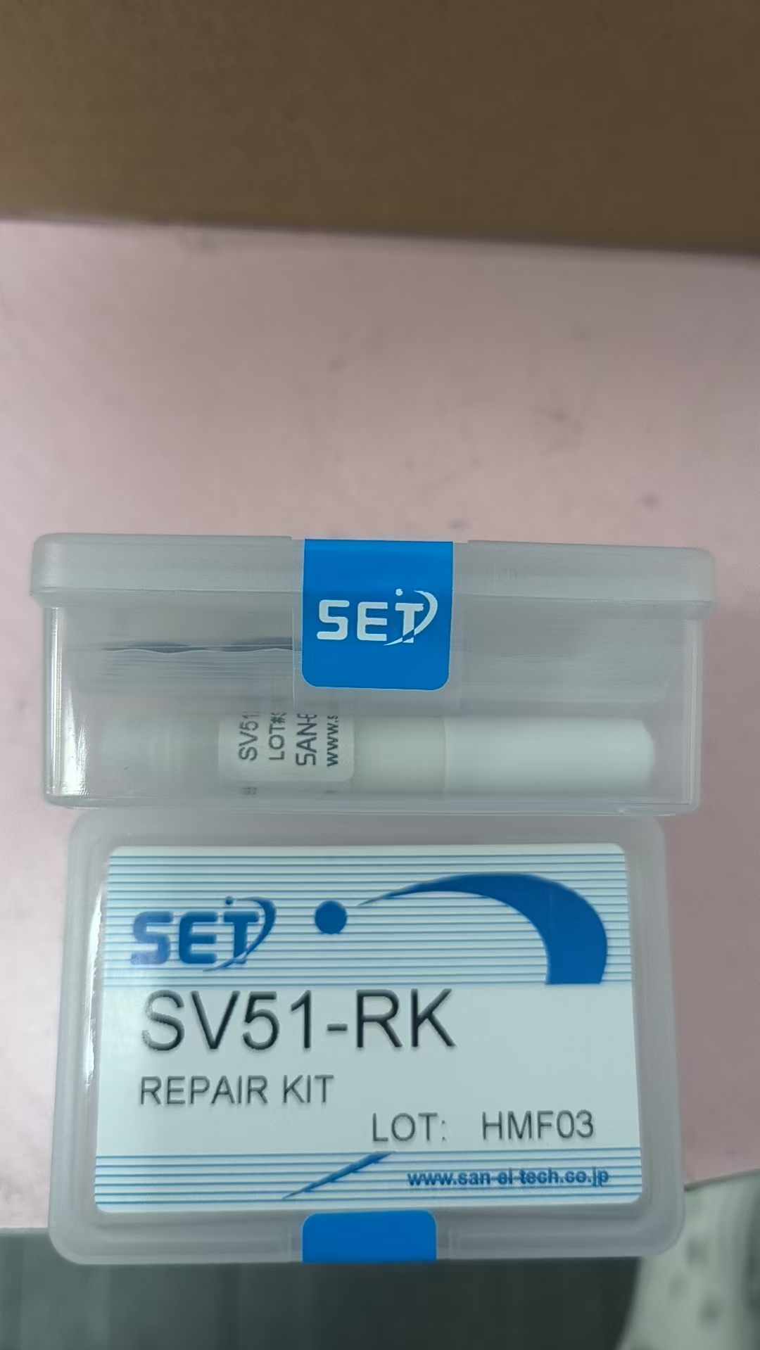 精密点胶阀的 “密封续命包”——SAN‑EI TECH SV51‑RK 维修套件