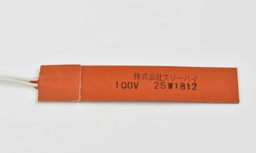 ASONE亚速旺 硅橡胶加热板 SR100-20-25-100-L5-B