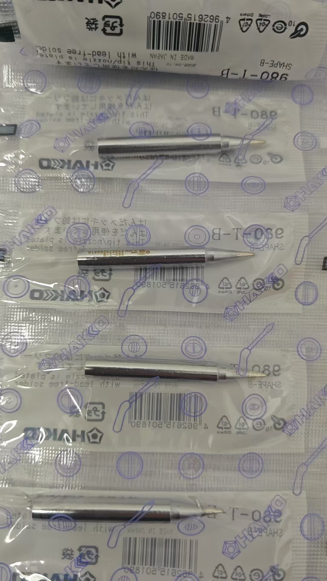 江崎中部地区办事处推荐 日本HAKKO 烙铁咀 980-T-B