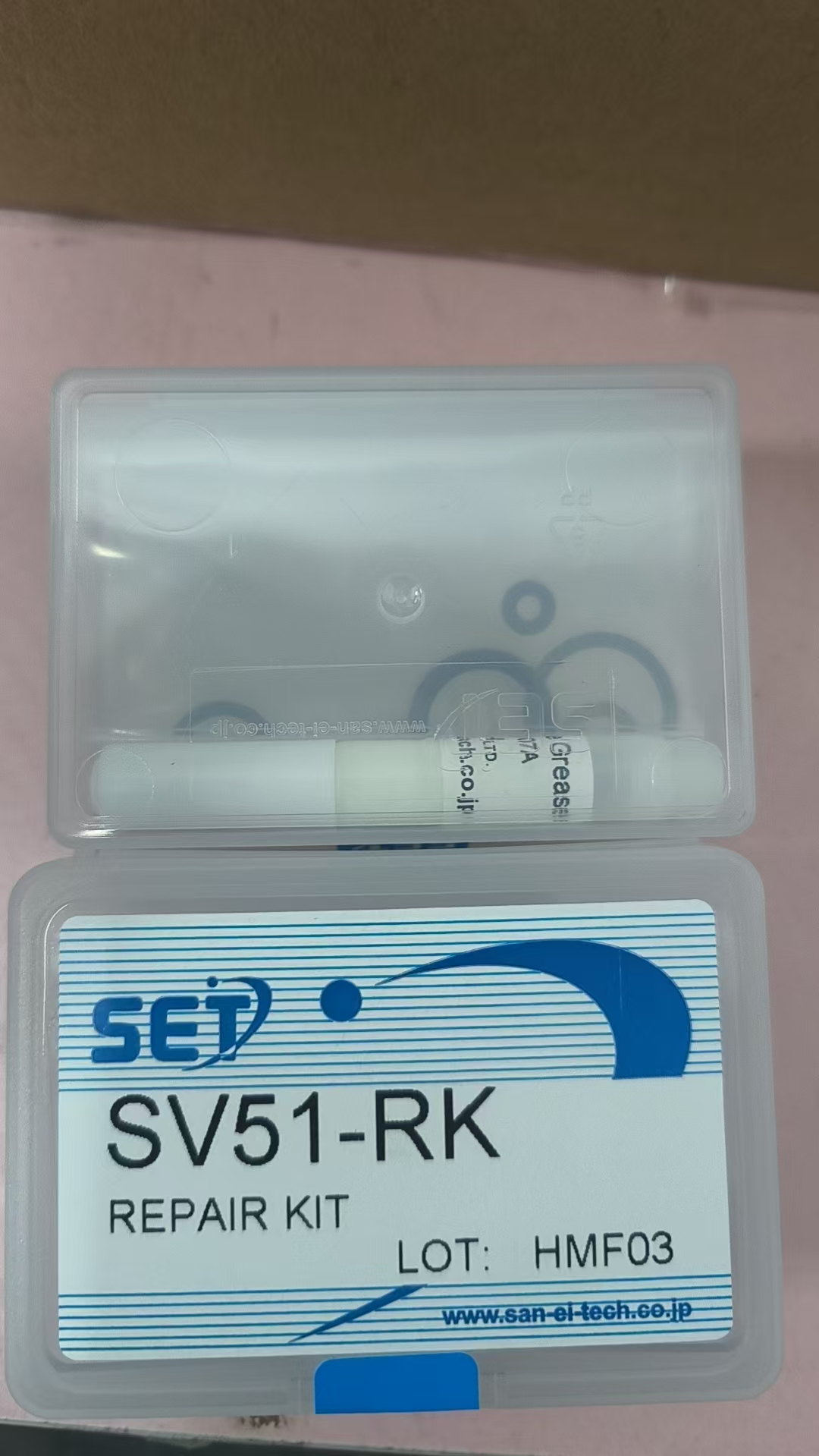 江崎中部地区办事处推荐 日本SAN-EI TECH三英 胶阀内部密封圈套件 SV51-RK